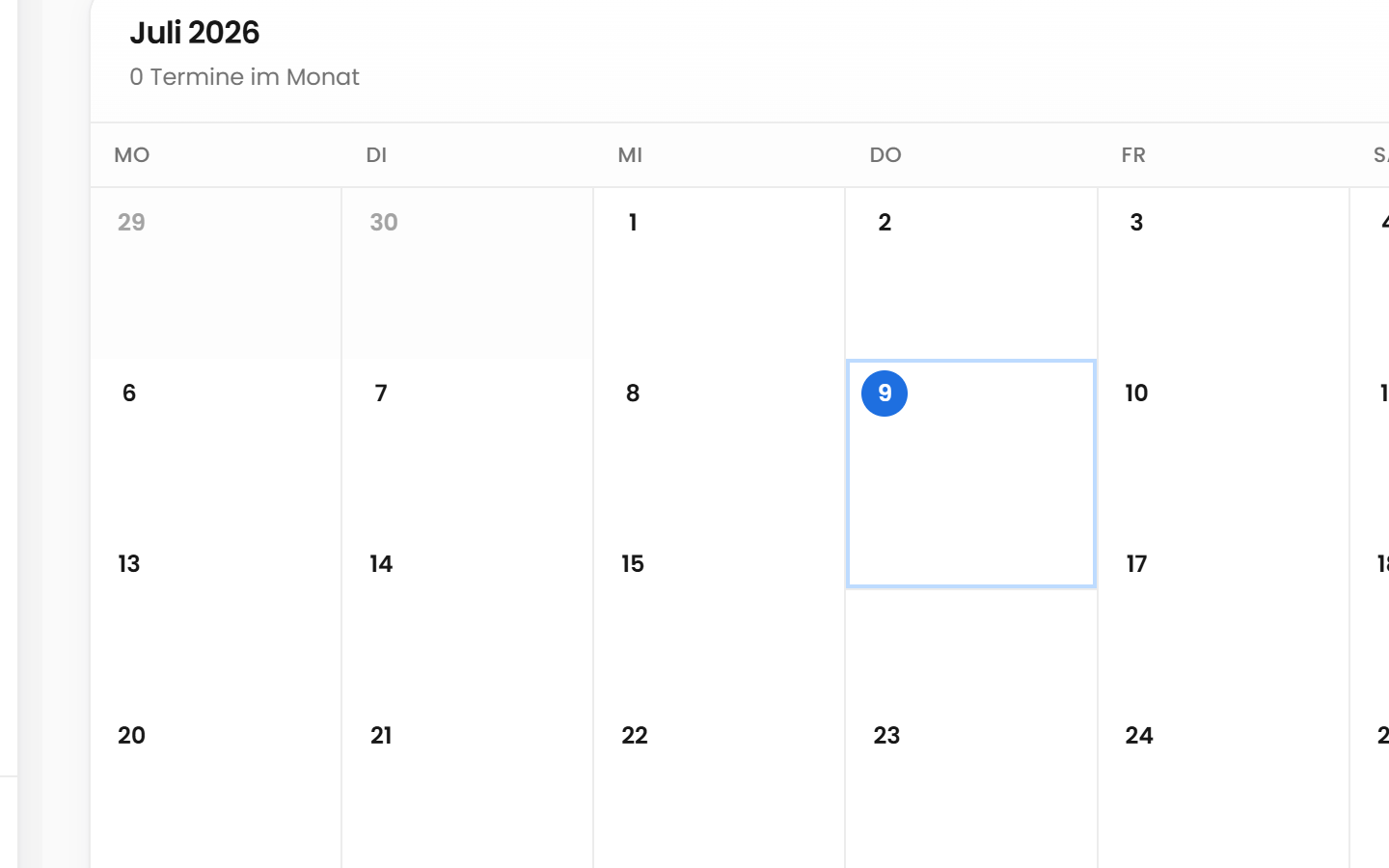 Kalender & Termine